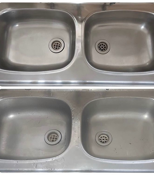 HOW TO Polish a Kitchen Sink