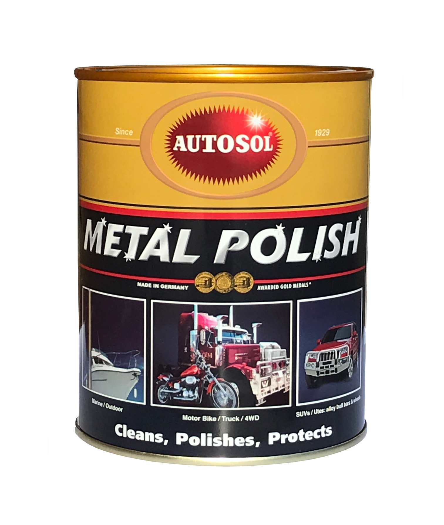 Metal Polish 1kg - Best metal polish in the market, since 1929!